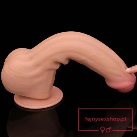 11.5'' King Sized Sliding Skin Dual Layer Dong 11.5'' King Sized Sliding Skin Dual Layer Dong