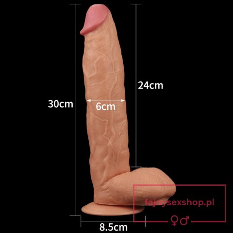11"" Legendary King Sized Realistic Dildo 11"" Legendary King Sized Realistic Dildo