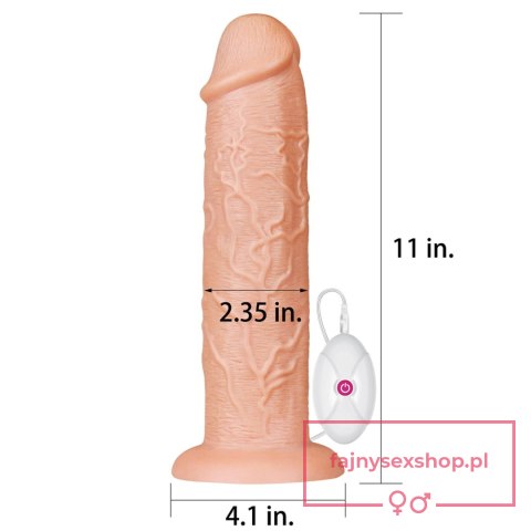 11'' Realistic Long Vibrating Dildo 11'' Realistic Long Vibrating Dildo