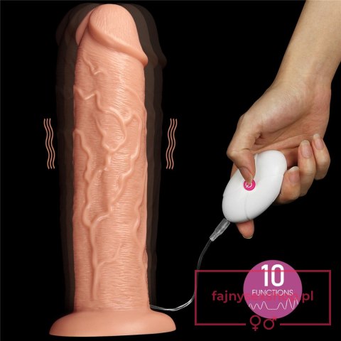11'' Realistic Long Vibrating Dildo 11'' Realistic Long Vibrating Dildo
