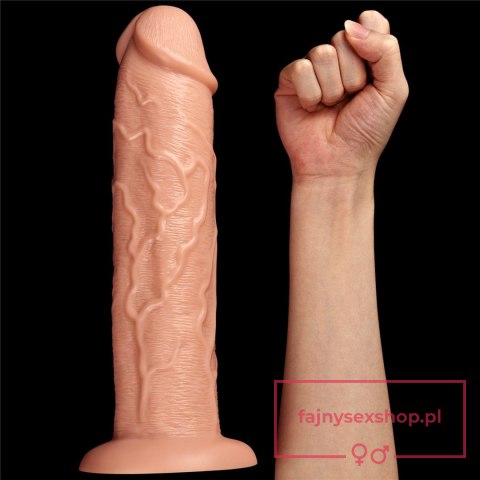 11'' Realistic Long Vibrating Dildo 11'' Realistic Long Vibrating Dildo