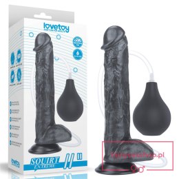 11'' Squirt Extreme Dildo - Black
