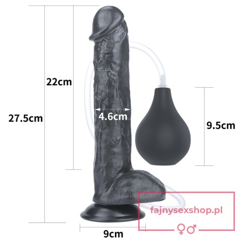 11'' Squirt Extreme Dildo - Black 11'' Squirt Extreme Dildo - Black