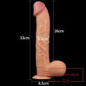 12"" Legendary King Sized Realistic Dildo 12"" Legendary King Sized Realistic Dildo
