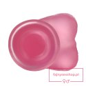 6"" Jelly Studs Crystal Dildo Small Pink 6"" Jelly Studs Crystal Dildo Small Pink