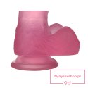 6"" Jelly Studs Crystal Dildo Small Pink 6"" Jelly Studs Crystal Dildo Small Pink