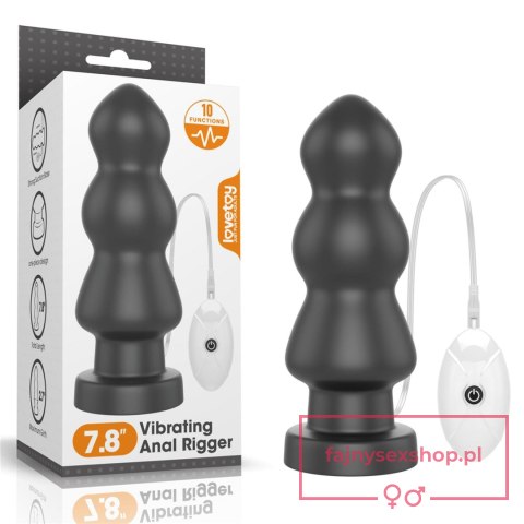 7.8"" King Sized Vibrating Anal Rigger 7.8"" King Sized Vibrating Anal Rigger