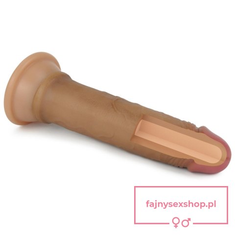 7'' Dual layered Platinum Silicone Cock 7'' Dual layered Platinum Silicone Cock