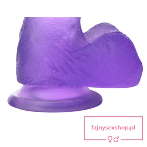 7"" Jelly Studs Crystal Dildo Medium Purple 7"" Jelly Studs Crystal Dildo Medium Purple