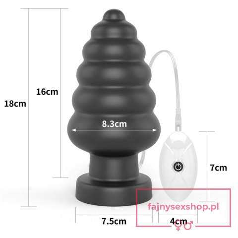 7"" King Sized Vibrating Anal Cracker 7"" King Sized Vibrating Anal Cracker