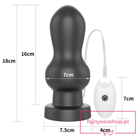 7"" King Sized Vibrating Anal Rammer 7"" King Sized Vibrating Anal Rammer