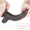 7'' Sliding Skin Dual Layer Dong - Black 7'' Sliding Skin Dual Layer Dong - Black
