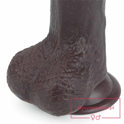 7'' Sliding Skin Dual Layer Dong - Black 7'' Sliding Skin Dual Layer Dong - Black
