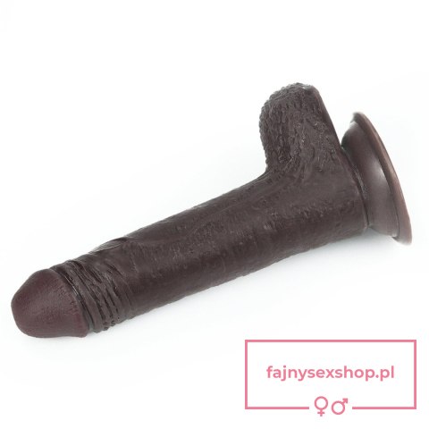 7'' Sliding Skin Dual Layer Dong - Black 7'' Sliding Skin Dual Layer Dong - Black