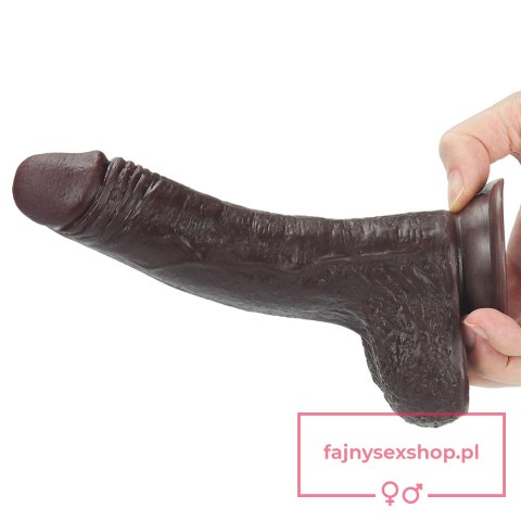 7'' Sliding Skin Dual Layer Dong - Black 7'' Sliding Skin Dual Layer Dong - Black
