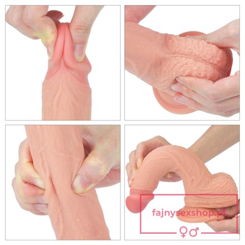 8.5'' Dual layered Platinum Silicone Cock 8.5'' Dual layered Platinum Silicone Cock