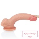 8.5'' Dual layered Platinum Silicone Cock