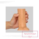 8.5'' Dual layered Platinum Silicone Cock