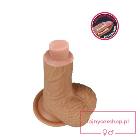 8.5'' Dual layered Platinum Silicone Cock 8.5'' Dual layered Platinum Silicone Cock