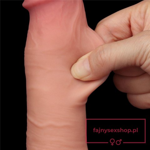 8'' Sliding Skin Dual Layer Dong Flesh 8'' Sliding Skin Dual Layer Dong Flesh