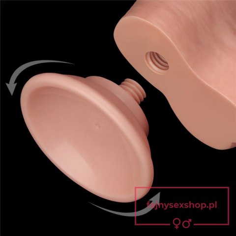 8'' Sliding Skin Dual Layer Dong Flesh 8'' Sliding Skin Dual Layer Dong Flesh