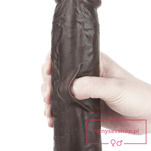9.0'' Sliding Skin Dual Layer Dong - Black 9.0'' Sliding Skin Dual Layer Dong - Black