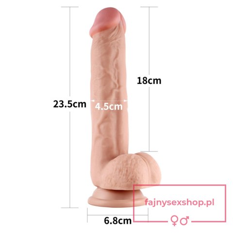 9.5'' Sliding Skin Dual Layer Dong 9.5'' Sliding Skin Dual Layer Dong