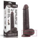 9'' Sliding Skin Dual Layer Dong - Black 9'' Sliding Skin Dual Layer Dong - Black
