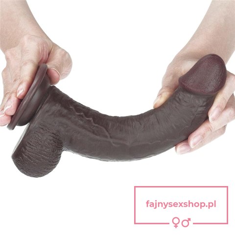 9'' Sliding Skin Dual Layer Dong - Black 9'' Sliding Skin Dual Layer Dong - Black