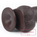 9'' Sliding Skin Dual Layer Dong - Black 9'' Sliding Skin Dual Layer Dong - Black