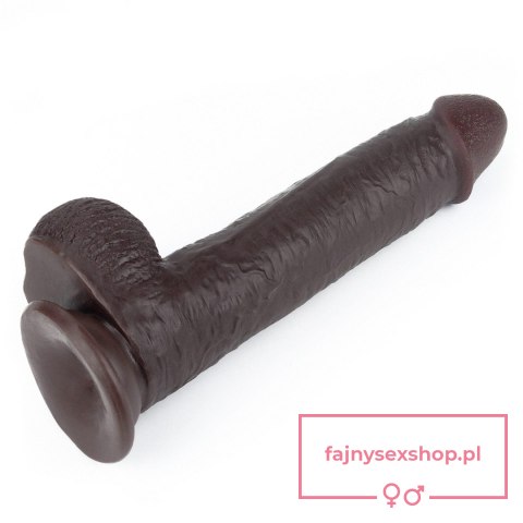 9'' Sliding Skin Dual Layer Dong - Black 9'' Sliding Skin Dual Layer Dong - Black