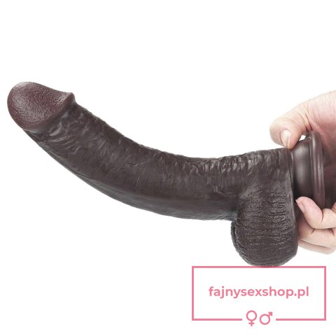9'' Sliding Skin Dual Layer Dong - Black 9'' Sliding Skin Dual Layer Dong - Black