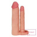 Add 2"" Pleasure X Tender Double Penis Sleeve