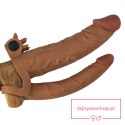 Add 2"" Pleasure X Tender Vibrating Double Penis Sleeve Add 2"" Pleasure X Tender Vibrating Double Penis Sleeve