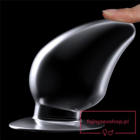 Flawless Clear Anal Plug 4.5'' Flawless Clear Anal Plug 4.5''