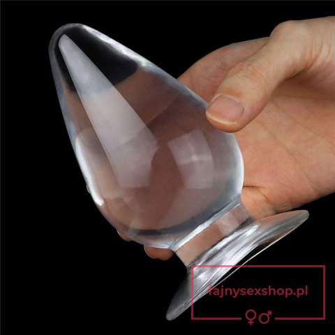 Flawless Clear Anal Plug 4.5'' Flawless Clear Anal Plug 4.5''