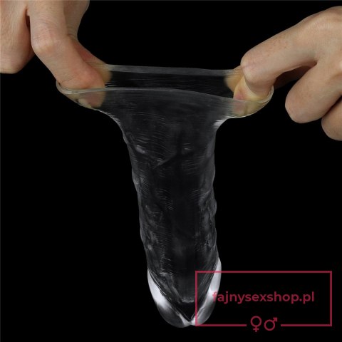 Flawless Clear Penis Sleeve Add 1'' Flawless Clear Penis Sleeve Add 1''