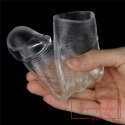 Flawless Clear Penis Sleeve Add 1'' Flawless Clear Penis Sleeve Add 1''