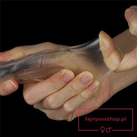 Flawless Clear Penis Sleeve Add 1'' Flawless Clear Penis Sleeve Add 1''