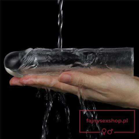 Flawless Clear Penis Sleeve Add 1'' Flawless Clear Penis Sleeve Add 1''