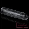 Flawless Clear Penis Sleeve Add 1'' Flawless Clear Penis Sleeve Add 1''