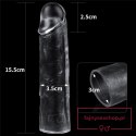 Flawless Clear Penis Sleeve Add 1'' Flawless Clear Penis Sleeve Add 1''