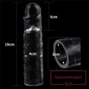 Flawless Clear Penis Sleeve Add 2'' Flawless Clear Penis Sleeve Add 2''