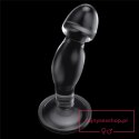 Flawless Clear Prostate Plug 6.5'' Flawless Clear Prostate Plug 6.5''