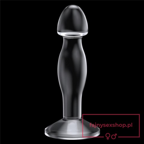 Flawless Clear Prostate Plug 6.5'' Flawless Clear Prostate Plug 6.5''