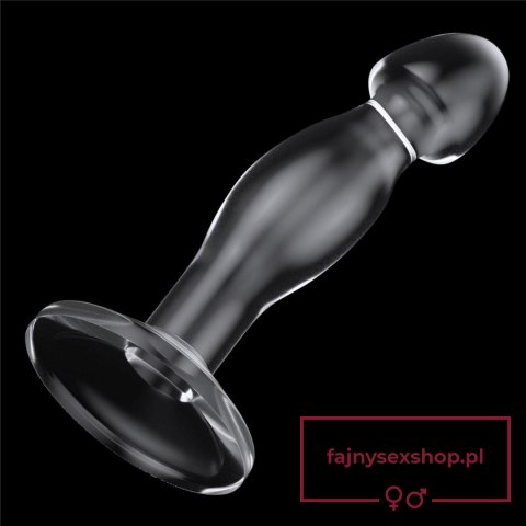 Flawless Clear Prostate Plug 6.5'' Flawless Clear Prostate Plug 6.5''