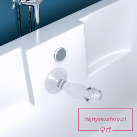 Flawless Clear Prostate Plug 6.5'' Flawless Clear Prostate Plug 6.5''