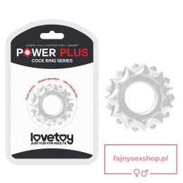 POWER PLUS Cockring Clear