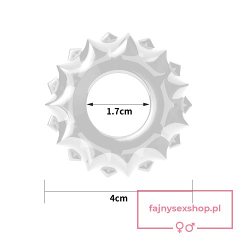 POWER PLUS Cockring Clear POWER PLUS Cockring Clear