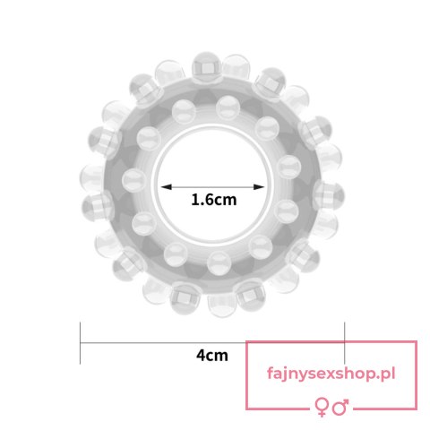 POWER PLUS Cockring Clear POWER PLUS Cockring Clear